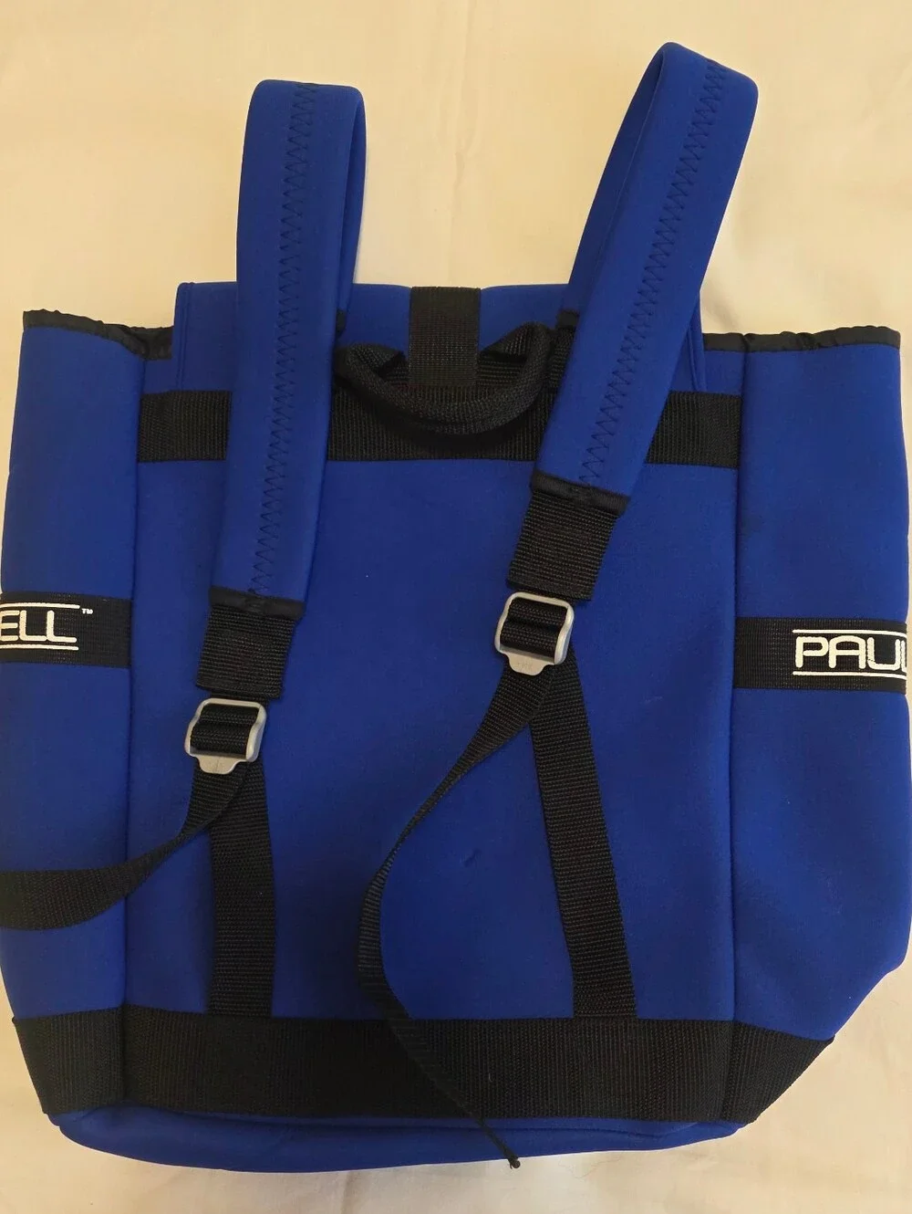 Paul Mitchell Centrix Blue Neoprene Scuba Backpack Travel Bag Daypack